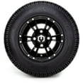thumbnail image 2 of 10" MODZ® Ambush Glossy Black Golf Cart Wheels and Low Profile Tires Combo, 2 of 3