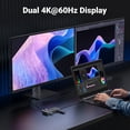 thumbnail image 3 of Estación de acoplamiento USB C UGREEN Revodok Pro 7 en 1 Dual 4K HDMI, 3 of 7