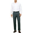 thumbnail image 2 of INSPIRE CHIC Striped Dress Pants for Men's Contrast Color Business Trousers, 2 of 5