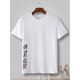 thumbnail image 2 of Men's Casual Fashion T-Shirt with Letter Print - Crew Neck, Short Sleeve, Stretch Fabric, Machine Washable - Perfect for Summer, 2 of 5