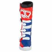 MSR M3X Motocross Boot (8, Red/White/Blue)