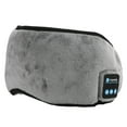 thumbnail image 1 of Antifaz inalámbrico con Bluetooth 5.0, auriculares inteligentes para dormir con música, parche para los ojos para viajes, gris, 1 of 12