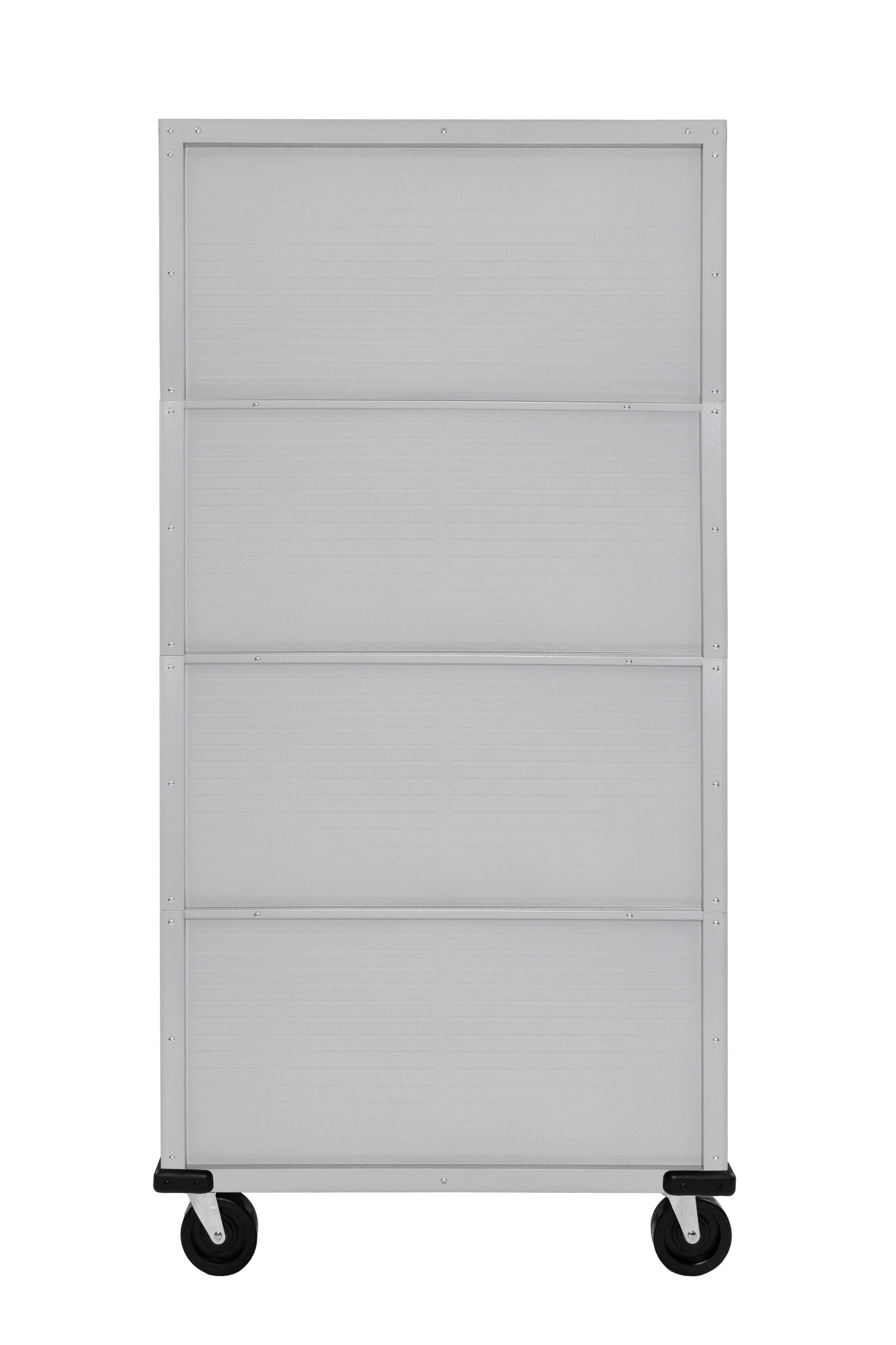 Seville Classics UltraHD Steel Body Lockable Storage Filing Cabinet Organizer Locker Shelving Unit 36" W x 18" D x 72" H, Granite Gray - image 5 of 12