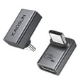 thumbnail image 1 of Adaptador USB C a USB C XAOSUN, ángulo recto de 90 grados, 240 W, 1 of 8