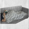 thumbnail image 6 of Guatemalan Soft Flannel Fleece Throw Blanket, Old Fashioned Prehistoric Shapes Bohemian Peru Fashion, Cozy Plush for Indoor and Outdoor Use, 50" x 70", Multicolor, by Ambesonne, 6 of 6