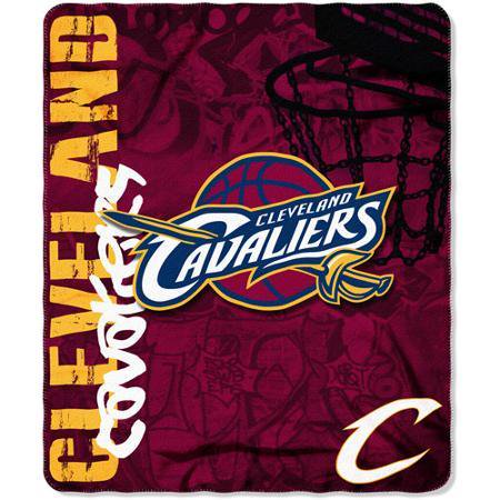NBA Cleveland Cavaliers Established Fleece Throw Blanket ...