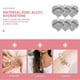 thumbnail image 5 of Heart Charm Rhinestone Jewelry Making Charms for Bracelet Necklace Earrings 6Pcs, 5 of 5