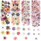 thumbnail image 1 of Flores artificiales con forma de ceniza, 217 unidades, seda artesanal con rosas y margaritas, 1 of 7