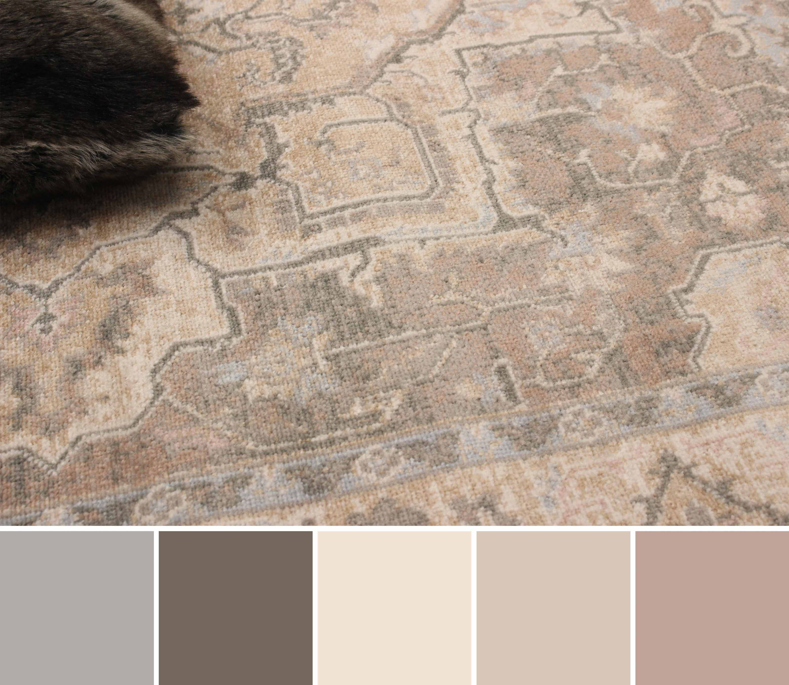 ECARPET Ashby Tapis Traditionnel pour Salon, Chambre, Salle A Manger, Entrée, Couloir et Plus Encore.