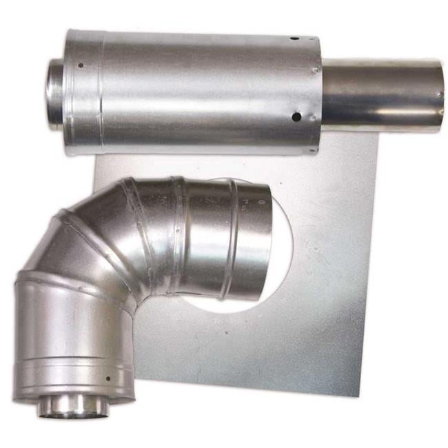 Rheem RTG20210 0.6 in. Horizontal Stainless Steel Concentric