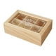 thumbnail image 1 of Caja de Té de Madera, Organizador de Almacenamiento de Té, Joyero Decorativo Multiusos, Soporte para Bolsa de Té, Caja de Almacenamiento para Decoraci, 1 of 8
