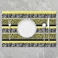 thumbnail image 2 of Purple Black Ombre Placemat for Kitchen Dining Table 18"x12" for Boys Girls Ombre Striped Placemats Set of 4 Retro Stripe Swirl Table Place Mats Geometric Circle Swirl Indoor Outdoor Decor Table Mats, 2 of 4