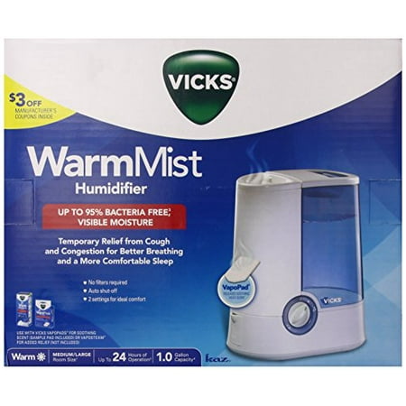 Vicks Warm Mist Humidifier (Best Humidifier For Croup Cough)