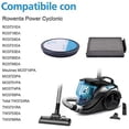 thumbnail image 2 of 4Pcs HEPA Filters for Rowenta Cyclonic Power Series RO3753EA, RO3731EA, RO3786EA / for Moulinex / Te, 2 of 5