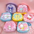 thumbnail image 3 of Mochila de Anime Sanrio para niña, bolso de hombro Kawaii de Hello Kitty, My Melody, Cinnamorol, Kuromi, Pu, cuadrado, dibujos animados, regalo de moda, 3 of 4