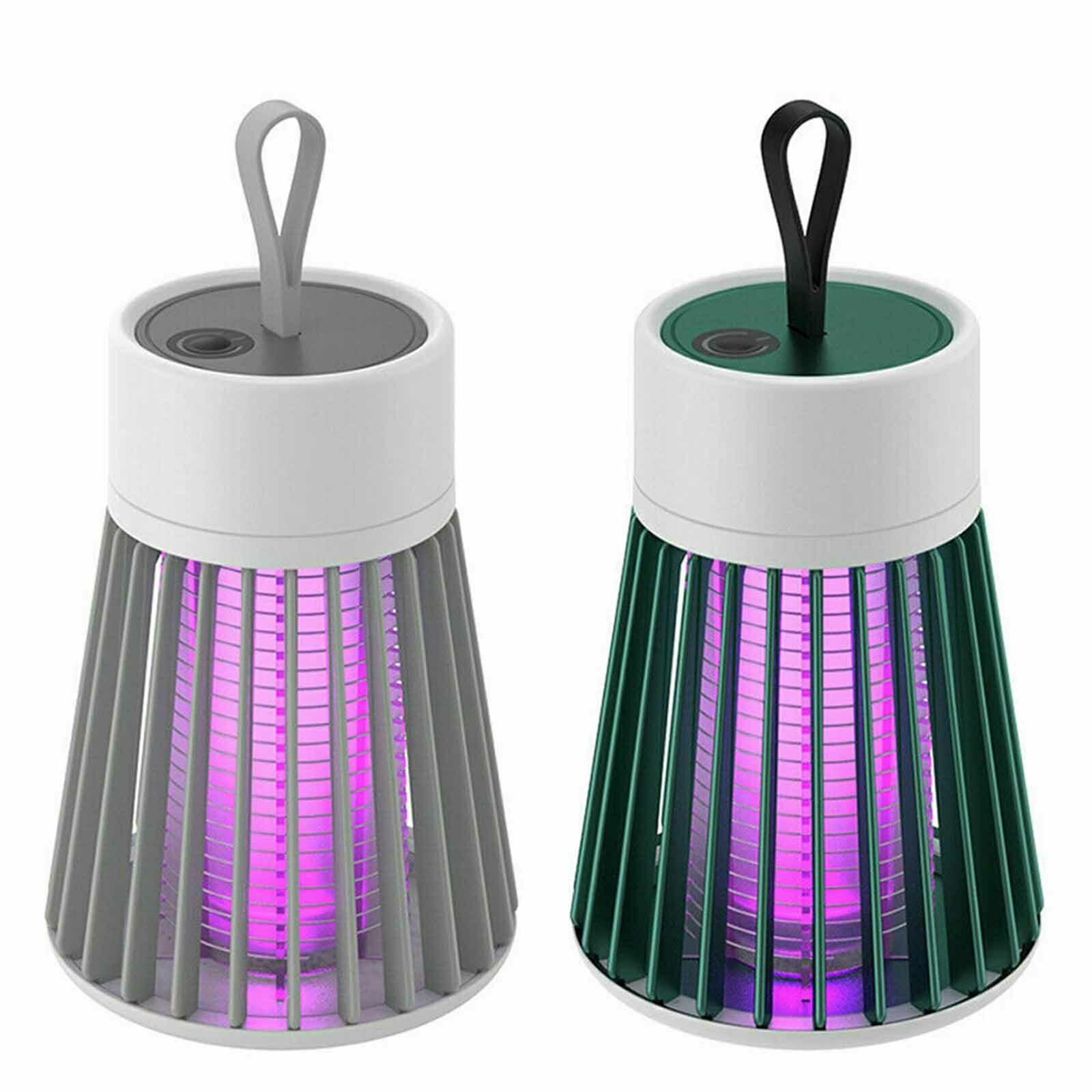 USB Electric UV LED Light Mosquito Killer Insect Fly-Bug Trap Catcher T7R9 