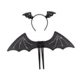 thumbnail image 3 of Conjunto de disfraz de Halloween con accesorios fotográficos y alas de para presentación de baile de graduación, 3 of 9