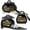 A, variant on 1 Pc Graduation Cap Gift Box Graduation Party Favors Candy Boxes Treat Box with Tassel Table Centerpieces Class of 2026 Grad Decorations(Black, Gold)