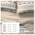 thumbnail image 3 of Lodge Quilt Set - Lightweight, Soft, All-Season - 3-Piece Reversible Rustic Bedding Set (Full / Queen, Rustic Lodge Stripes), 3 of 6