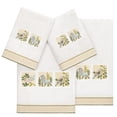 thumbnail image 5 of Authentic Hotel and Spa  Turkish Cotton Belinda 4PC Towel Set Silver, 5 of 5