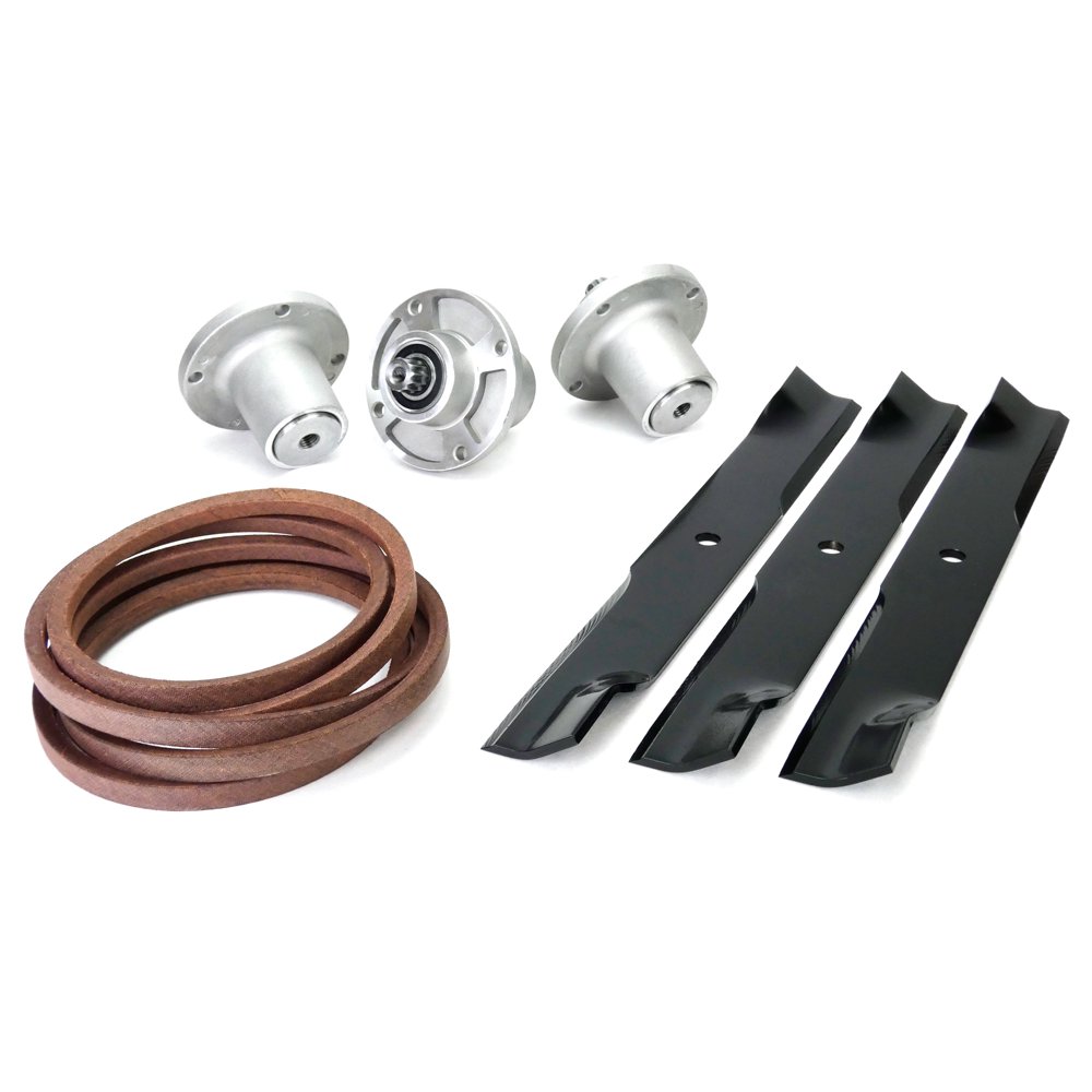 Deck Rebuild Kit for Hustler Raptor SD 60" Spindle Blade and Belt