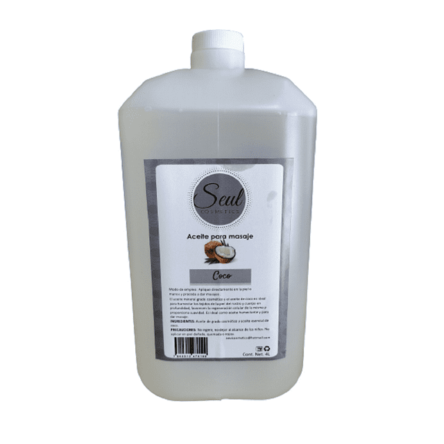 Aceite para masajes corporales SPA COCO