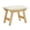 Summer Sand and Natural Beige, variant on SONGMICS Foot Stool Ottoman, Padded Foot Rest Under Desk with Solid Wood Frame, Removable Cover, Slate Gray and Brown