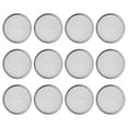 thumbnail image 1 of 12 Pcs Couvercle de Bocal à Germination Résistant à l'Usure en Acier Inoxydable Couvercle de Tamis pour Bocal Mason, 1 of 8