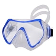 thumbnail image 4 of 1 Piece de Unisex con Lentes de Resistencia a Arañazos Perfecto Equipamiento de Bucear para Hombres y Mujeres Azul Zulema Máscara de buceo para adultos, 4 of 5