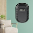 thumbnail image 5 of 4 Digit Zinc Alloy Wall Mounted for Outside Spare case Waterproof Key Storage Box Hide Keys Box Keys Holder, 5 of 8