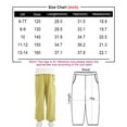 thumbnail image 5 of XinLfly Baby Boy Drawstring Elastic Sweatpants,Toddler Cotton Solid Color Active Jogger Pants with Pockets,Yellow,Yellow 13-14, 5 of 8