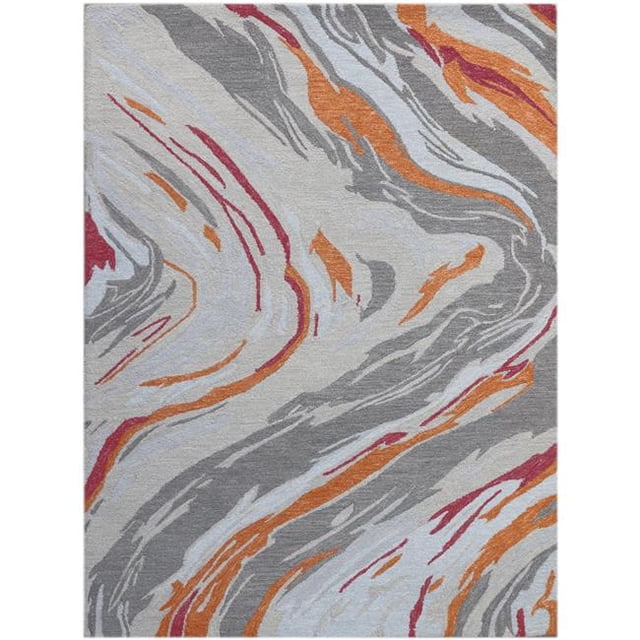 Amer Rug CRR1086116 8 ft. 6 in. x 11 ft. 6 in. Carrara 10 Hand-Tufted Area Rug - Orange
