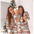 thumbnail image 5 of 2024 Nuevo regalo de Navidad para la familia Conjuntos a juego Mamá, hija, papá, hijo Ropa de bebé Ropa de hogar suave Conjunto de pijamas Aspecto familiar, 5 of 5