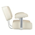 thumbnail image 3 of NORTHCAPTAIN Pontoon Captains Bucket Seat Boat Seat with Armrest,Ivory/Beige, 3 of 7