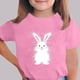 thumbnail image 5 of Manga Corta Crop Top para Niños Niños Pascua Impresa Gráfica Tee Cuello Redondo Casual Versátil 3-14 Años, 5 of 5