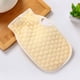 thumbnail image 2 of Cateissary Guantes de ducha de caras, panal de miel, manopla moderna, piel suavemente exfoliante, toallita de Spa, baño cómodo, Unisex Juegos de accesorios de baño Amarillo, 2 of 6