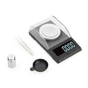 TOP5EX High Precision Digital Milligram Jewelry Scale Reloading Jewelry & Gems Scale Calibration Weights Pan 10/20/50g 0.001g