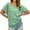 Light Green, variant on Tops for Women Trendy plus Size Womens T Shirts Athletic Ladies Long Sleeved T Shirts V Neck Tunic for Women Ladies Dress Blouses Long Sleeved Tops Medium Sleeve Oversized Dry Wick Khaki XL