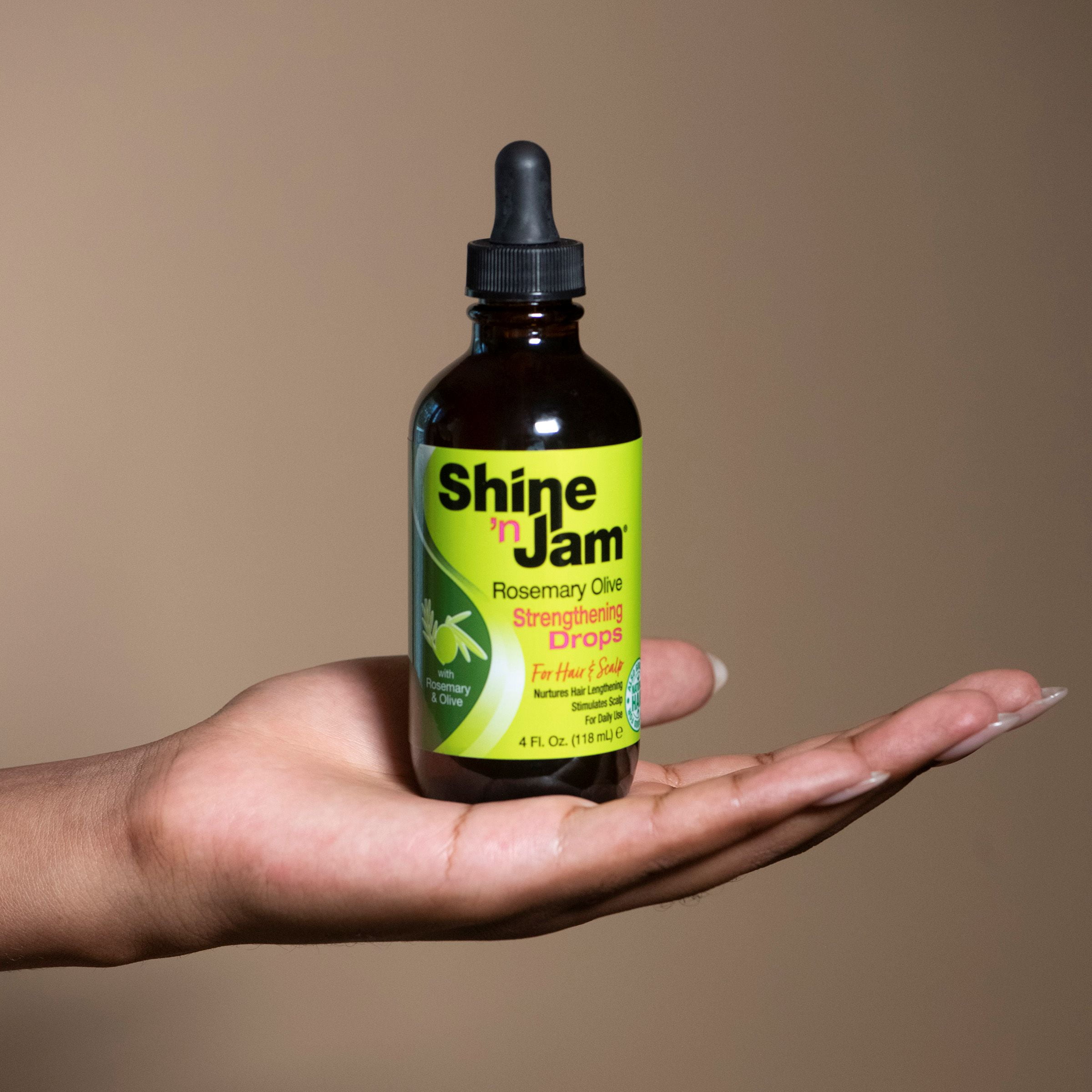 Shine 'n Jam Rosemary & Olive Strengthening Hair & Scalp Oil Drops