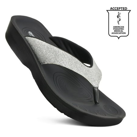 

Aerothotic Aislynn Arch Supportive Summer Women’s Flip Flops