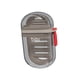 thumbnail image 2 of Jabonera portátil con tapa sellada, caja de jabón de viaje, contenedor de jabón para baño, ducha, viajes al aire libre, gimnasio Negro transparente, 2 of 9