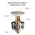 thumbnail image 5 of Universal Wash Basin Bounce Drainer Filter Anti-Clogging Bathroom Sink Drainer, 5 of 5