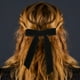 thumbnail image 5 of GOOHOCHY 6 pinzas para el pelo, lazos para el pelo, lazos de terciopelo para el pelo, lazos largos, accesorios para el cabello para niñas adolescentes y mujeres, 5 of 8