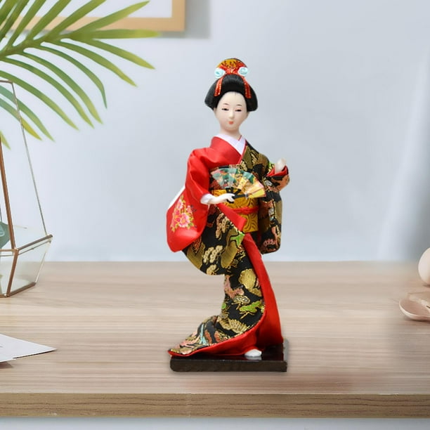Poupée Japonaise Ancienne – Figurine Traditionnelle – Occasion