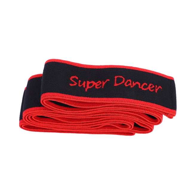 Correa de resistencia para ejercicio, banda de resistencia para yoga, banda de resistencia para yoga latino, cinturón elástico para danza latina, creada magistralmente