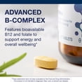 thumbnail image 3 of Metagenics Vitamin B-Complex - Energy Support & Healthy Stress Response* - With Vitamin B6 & B12 - Vegetarian & Gluten-Free - 60 Tablets, 3 of 7