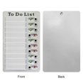 thumbnail image 3 of Eguiwyn Clearance To Do List Memo Board Detachable Message Board Plastic Checklist Reusable Chore List Slider Personal Calendar Planner, 3 of 8