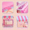 thumbnail image 5 of KORIMEFA Kids Play Tents for Boys Tent for Kids Indoor and Outdoor Tent Boys and Girls Toys Children Indoor Playhouse for Kids Gifts (Pink Ice Cream House), 5 of 9