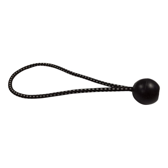 Cuerda elástica AHC negra, 23 cm de largo x 0,5 cm, 23 kg, 1 paquete (paquete de 50)