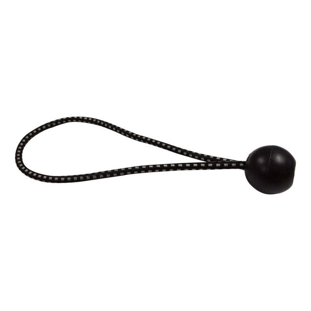 Cuerda elástica AHC negra, 23 cm de largo x 0,5 cm, 23 kg, 1 paquete (paquete de 50)